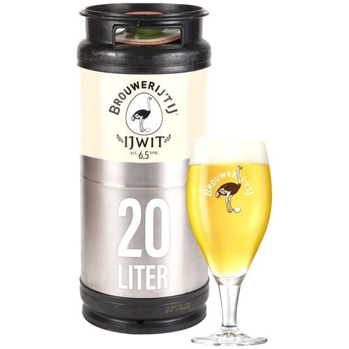 Brouwerij 't IJ IJwit Fust 20L 