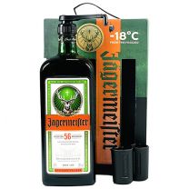 Jägermeister Giftbox met Pomp en Shotglaasjes 1x1,75L