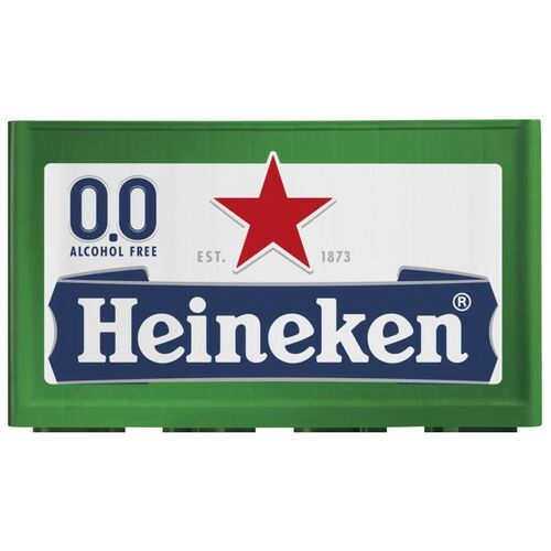 Heineken 0.0 alcoholvrij Krat 24x30cl 8712000056049