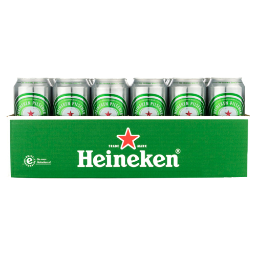 Heineken Blik Tray 4x6x50cl 8712000058906